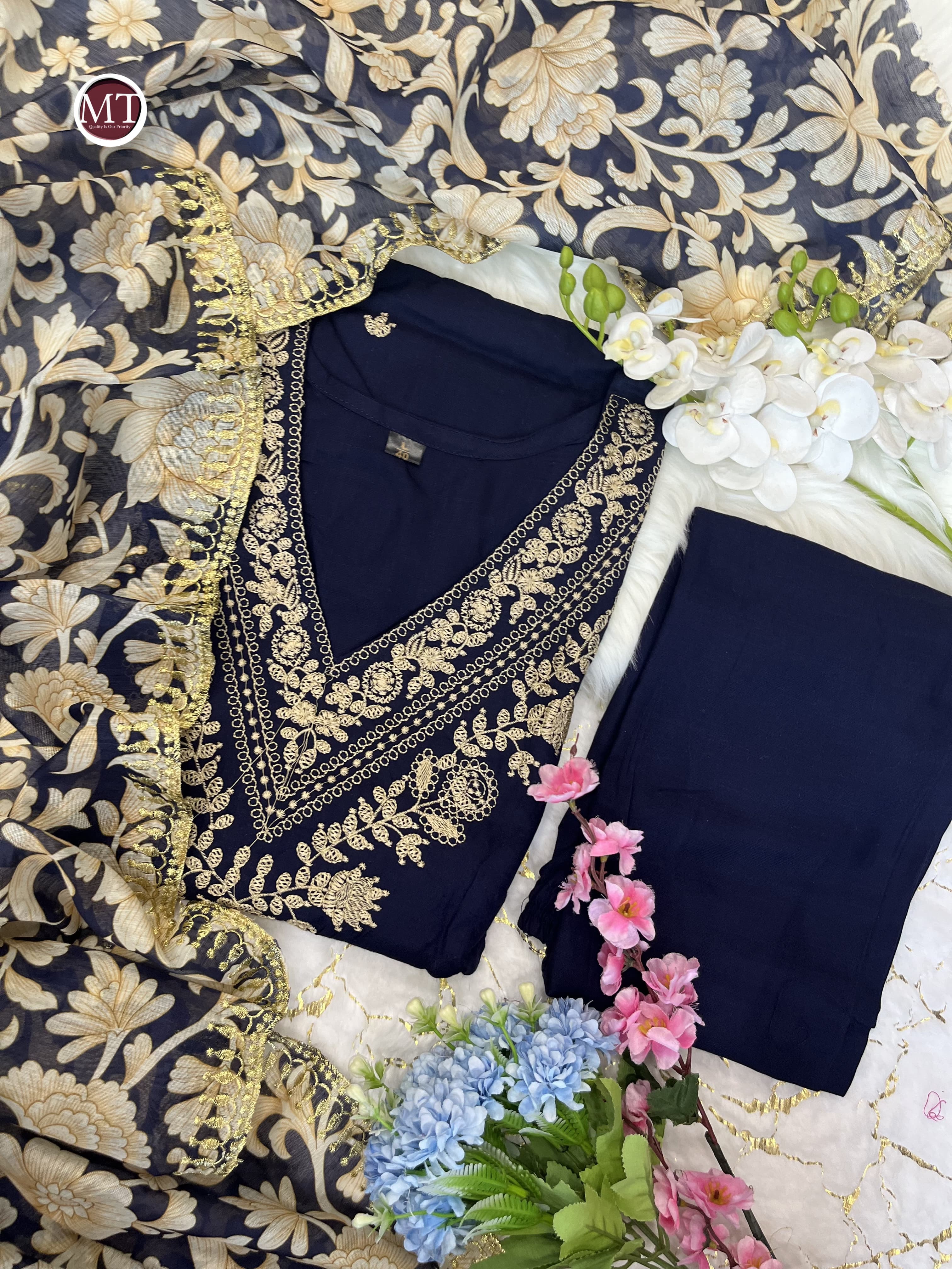 Beautiful Designer Afghani Heavy Reyon Salwar Suit