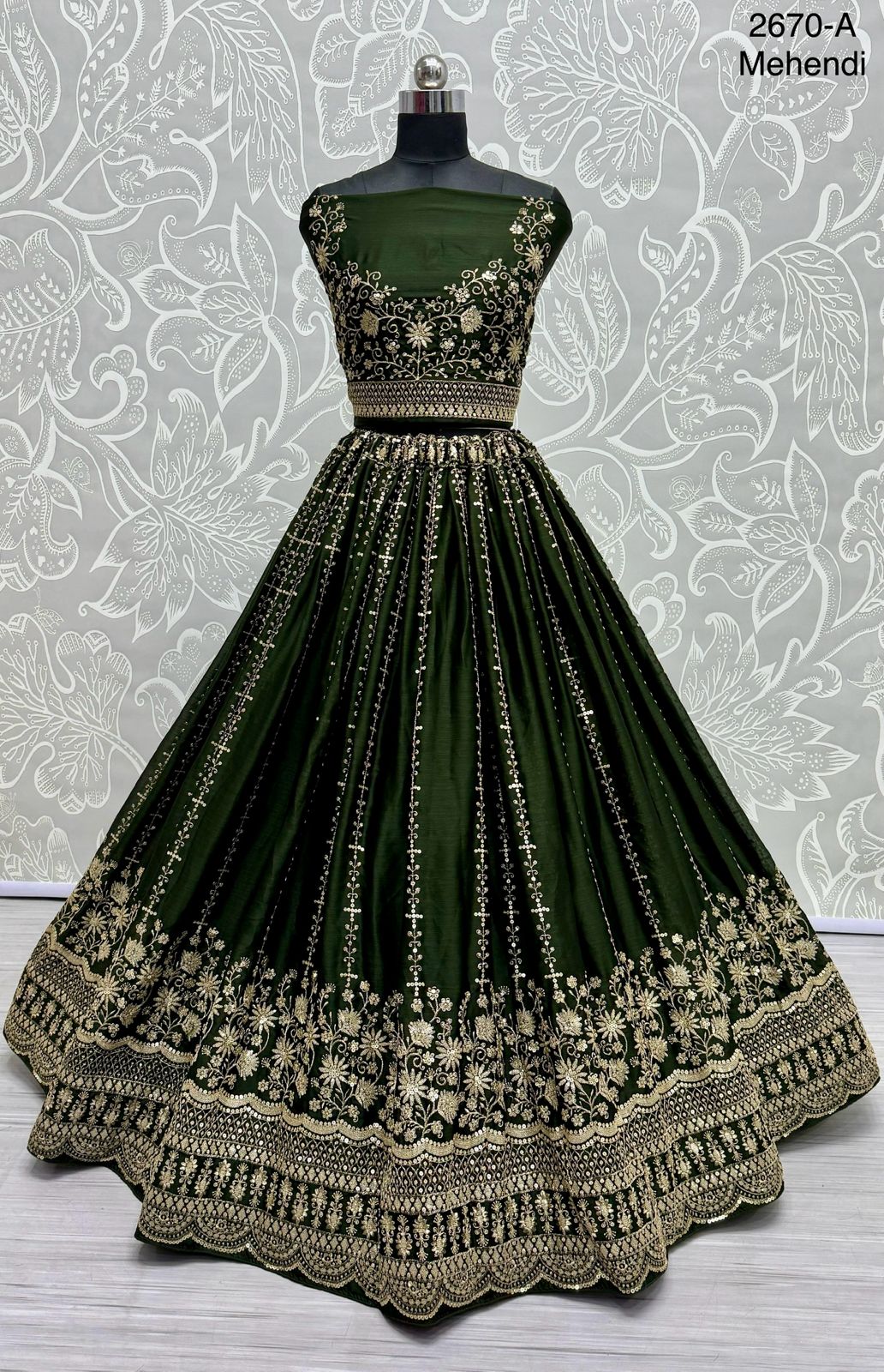 Beautiful Designer Traditional Heavy Satin Lehenga Choli