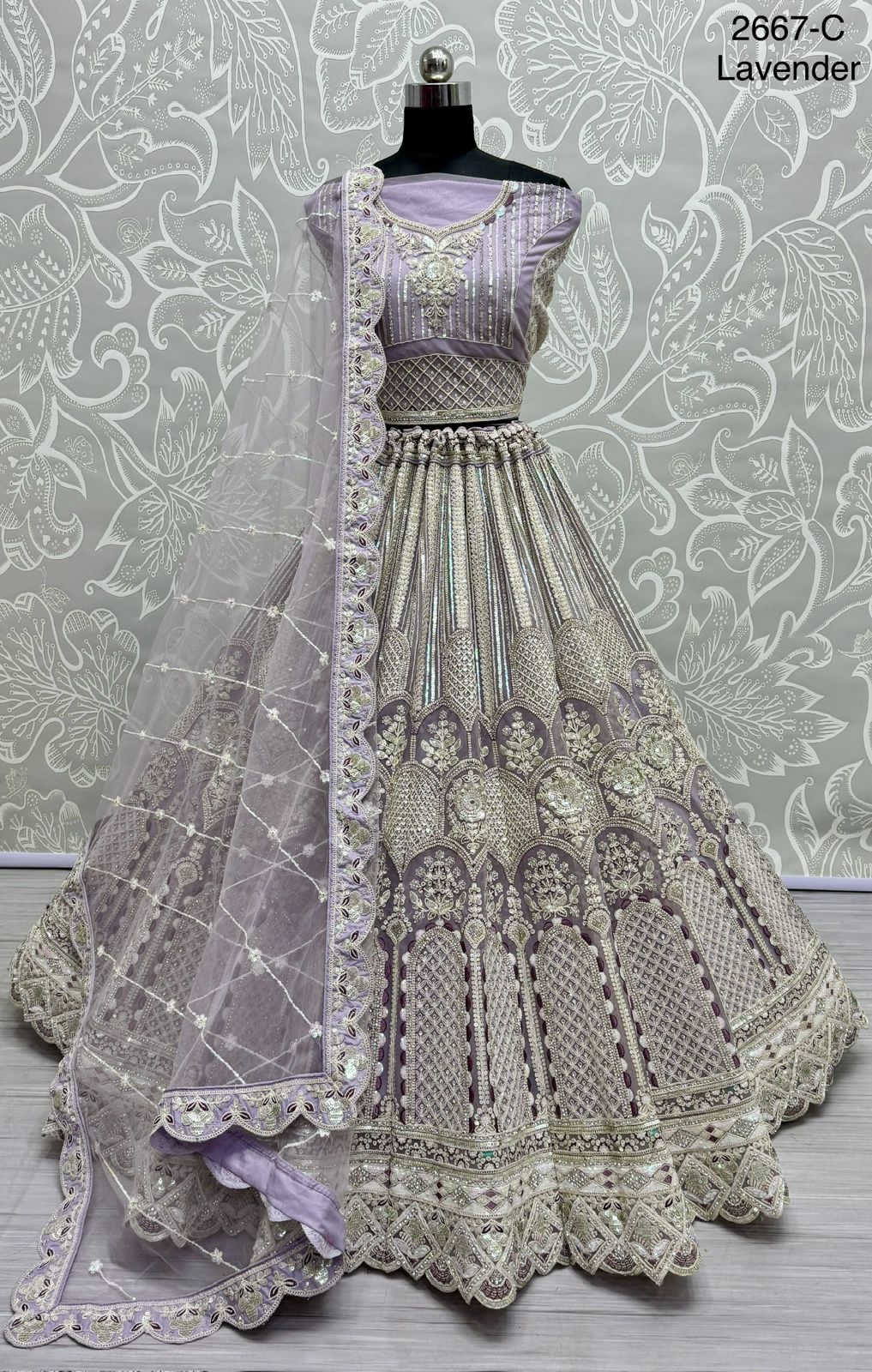 Beautiful Designer Heavy Net with Sequence Lehenga Choli