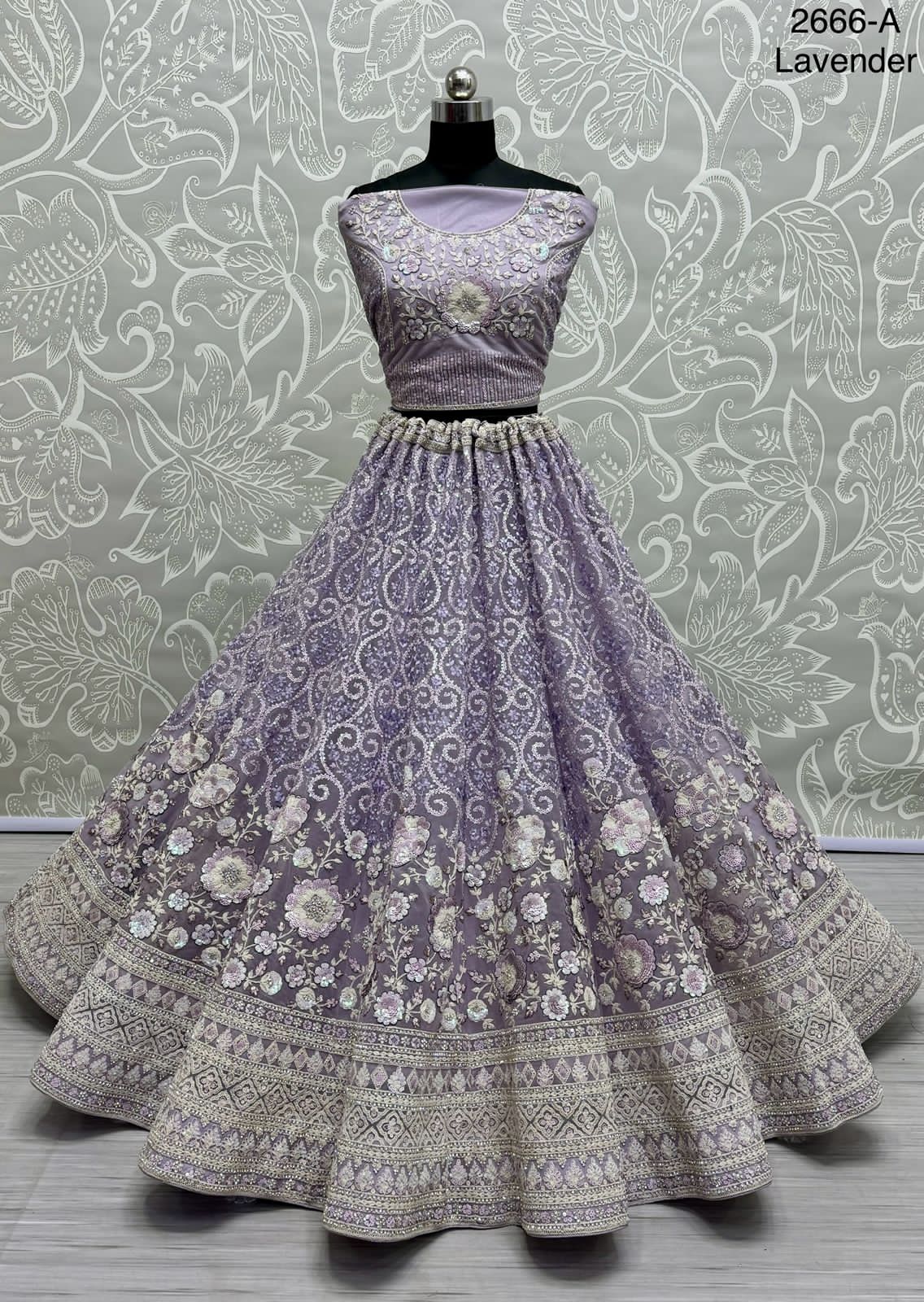 Beautiful Designer Heavy Net with Sequence Lehenga Choli