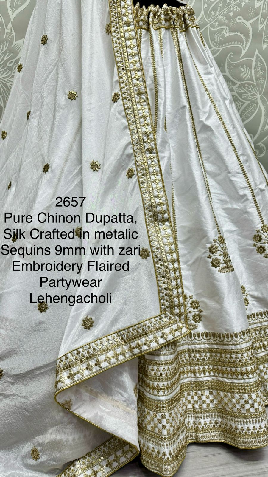Beautiful Designer Heavy Silk with Sequence Lehenga Choli