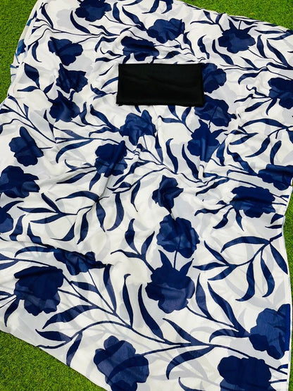 Beautiful Designer Party Wear Pure Georgette Saree