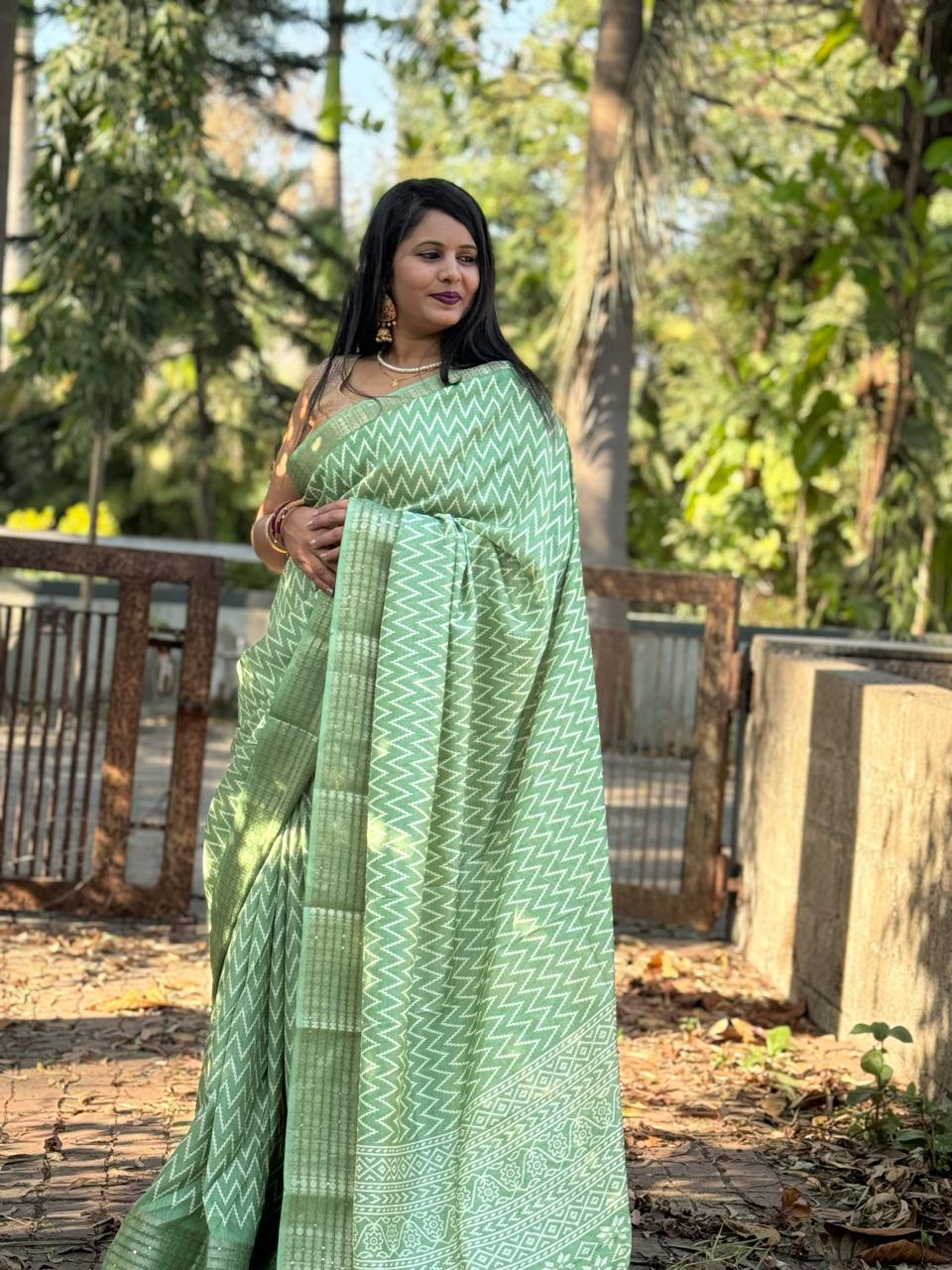 Beautiful Designer Party Wear Pure Dola Silk Saree