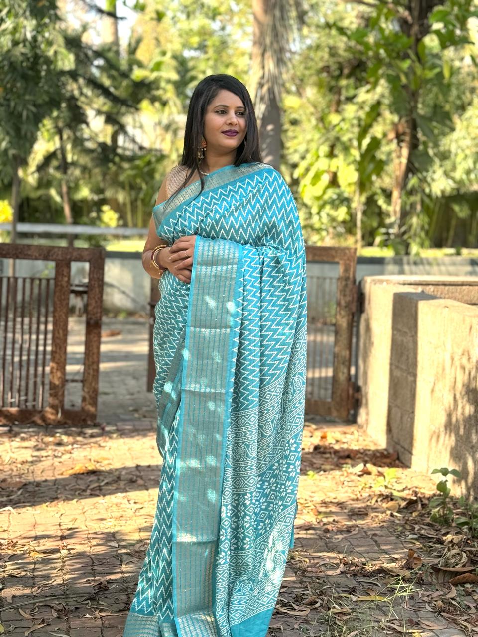 Beautiful Designer Party Wear Pure Dola Silk Saree