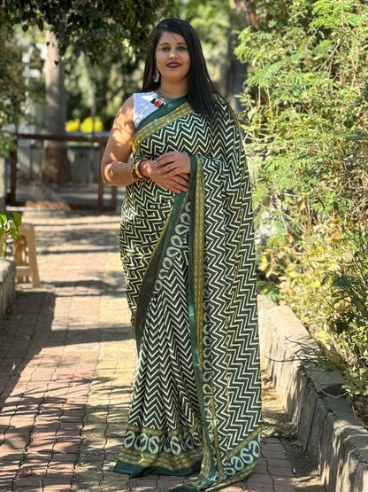 Beautiful Designer Party Wear Pure Dola Silk Saree