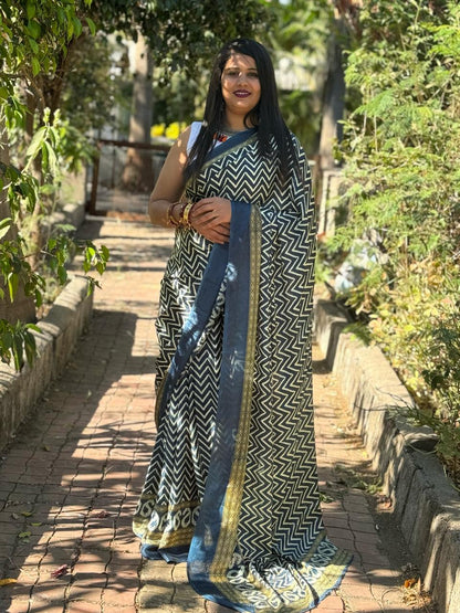 Beautiful Designer Party Wear Pure Dola Silk Saree