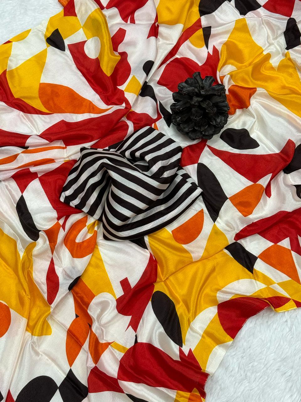 Beautiful Designer Party Wear Pure Soft Silk Saree