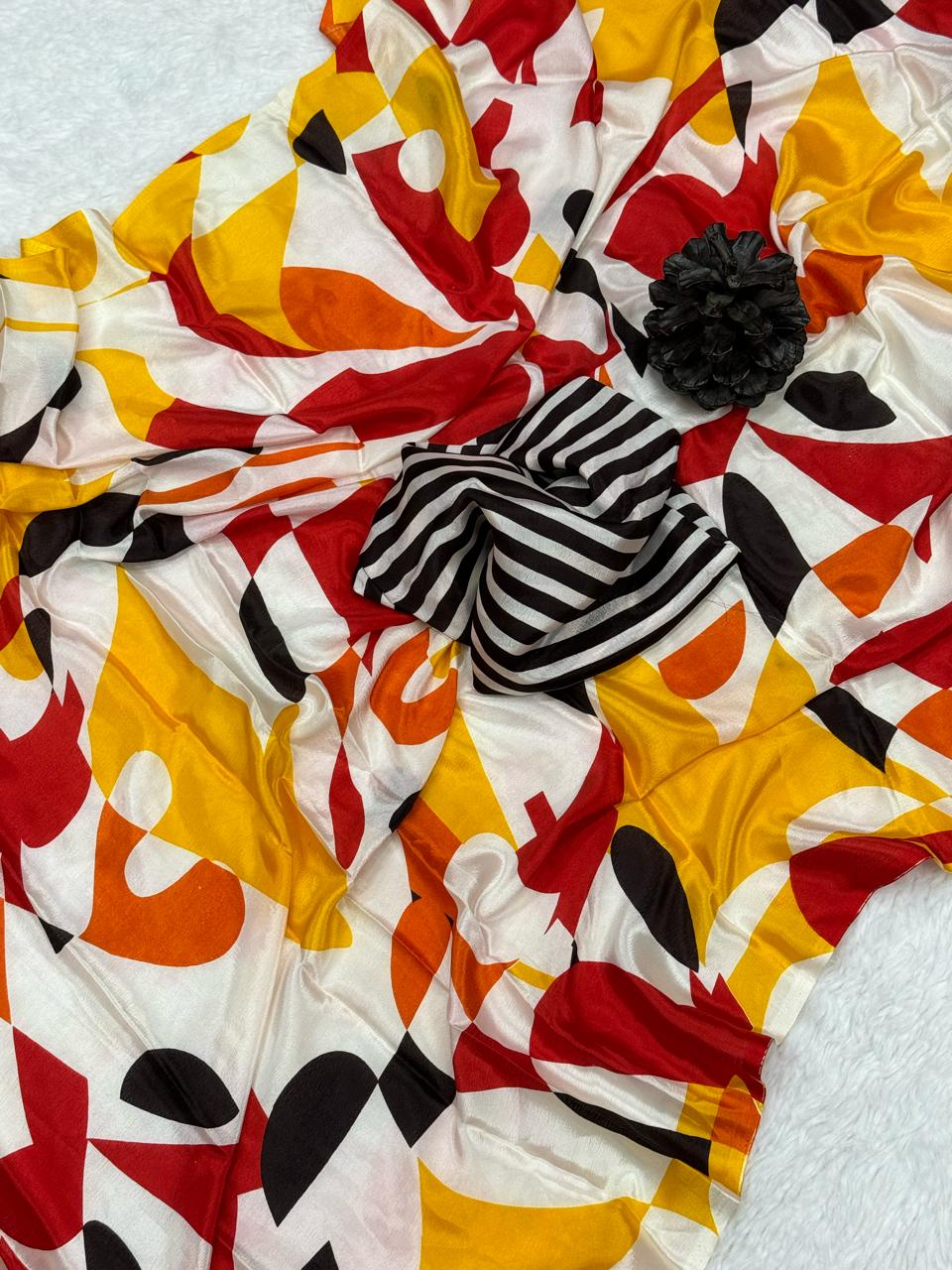 Beautiful Designer Party Wear Pure Soft Silk Saree