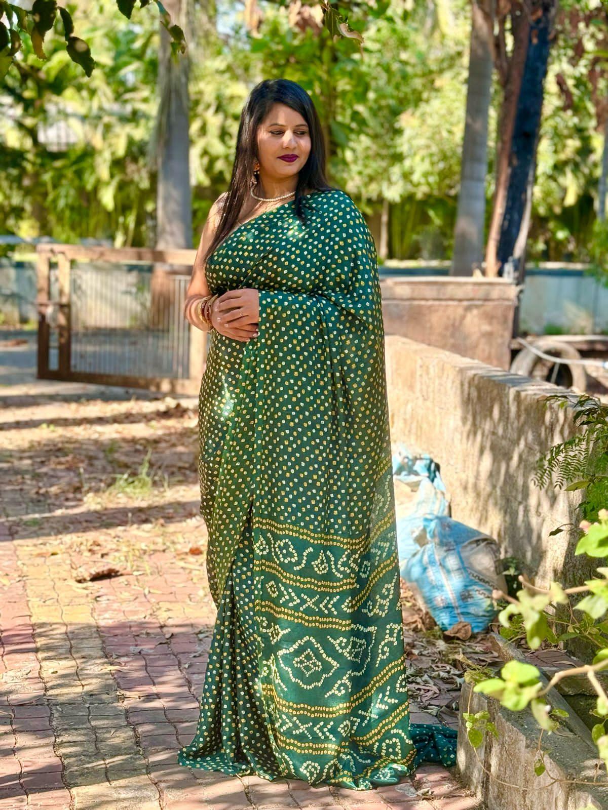 Beautiful Designer Party Wear Pure Dola Silk Saree