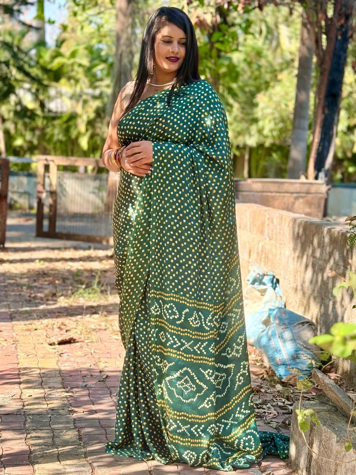 Beautiful Designer Party Wear Pure Dola Silk Saree