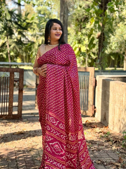 Beautiful Designer Party Wear Pure Dola Silk Saree
