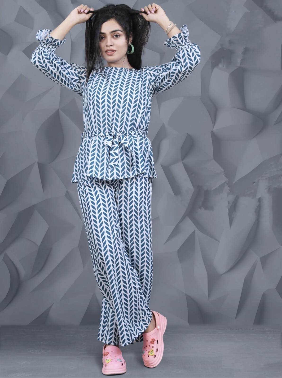 Beautiful Designer Kid's Trisha Western Wear Top and Pent