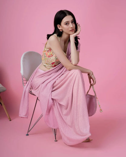 Beautiful Designer Party Wear Ready to Wear Saree