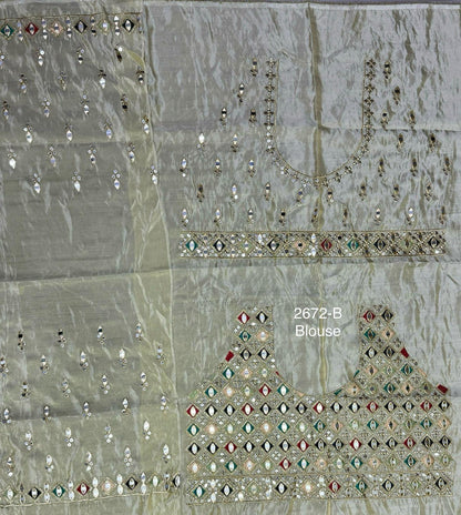 Beautiful Designer Traditional Pure Gadhwal Silk Lehenga Choli