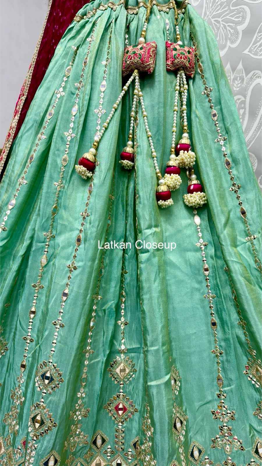 Beautiful Designer Traditional Pure Gadhwal Silk Lehenga Choli