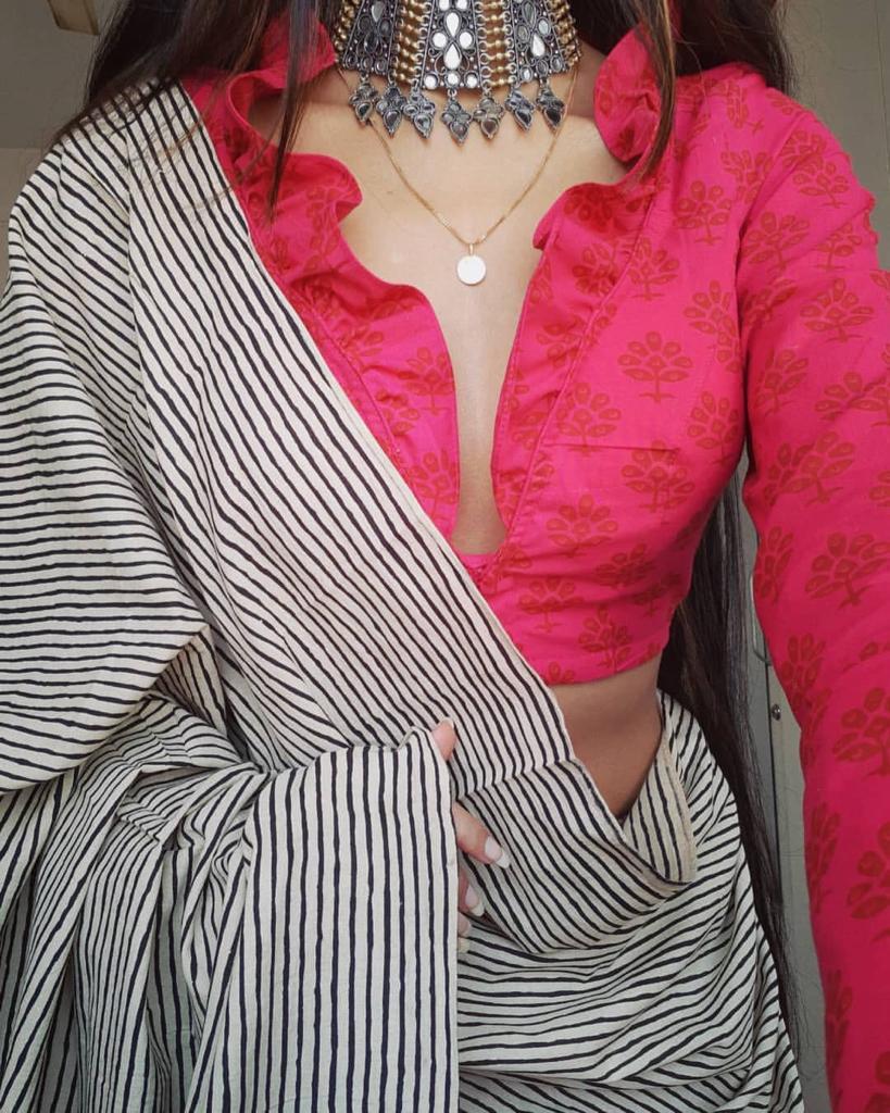 Beautiful Designer Soft Cotton Saree Digital Print Saree