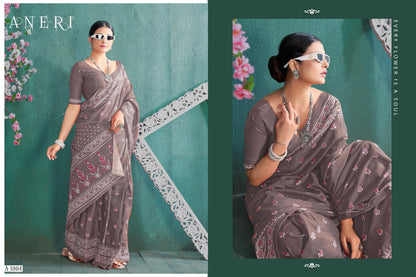 Beautiful Designer Aneri Soft Pure Cotton Saree