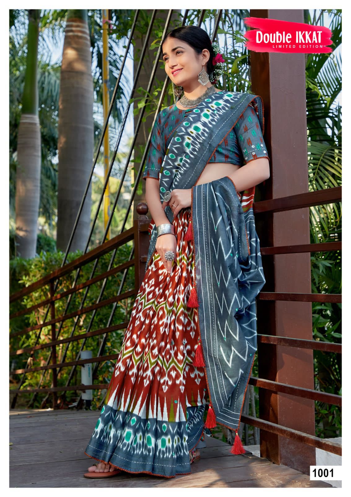 Beautiful Designer Pure Mulmul Cotton Saree