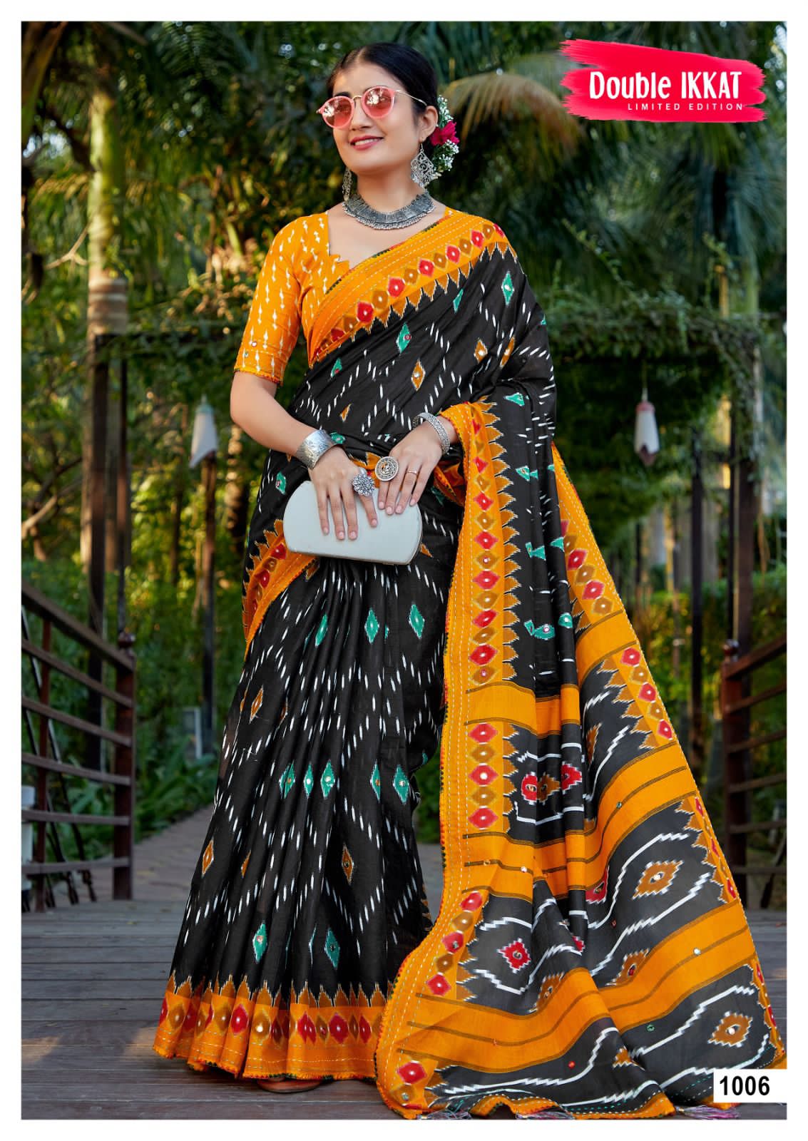 Beautiful Designer Pure Mulmul Cotton Saree
