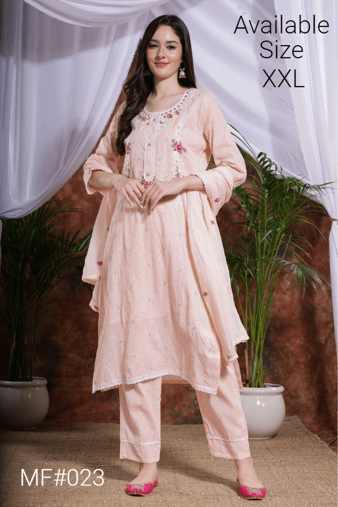 Beautiful Designer Premium Printed Cotton Salwar Suit