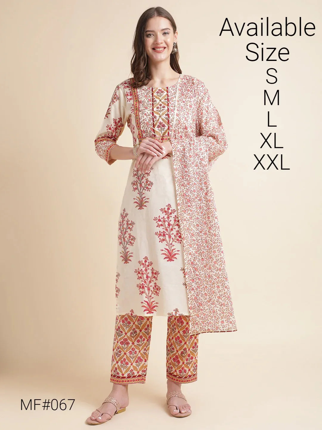 Beautiful Designer Premium Printed Cotton Salwar Suit