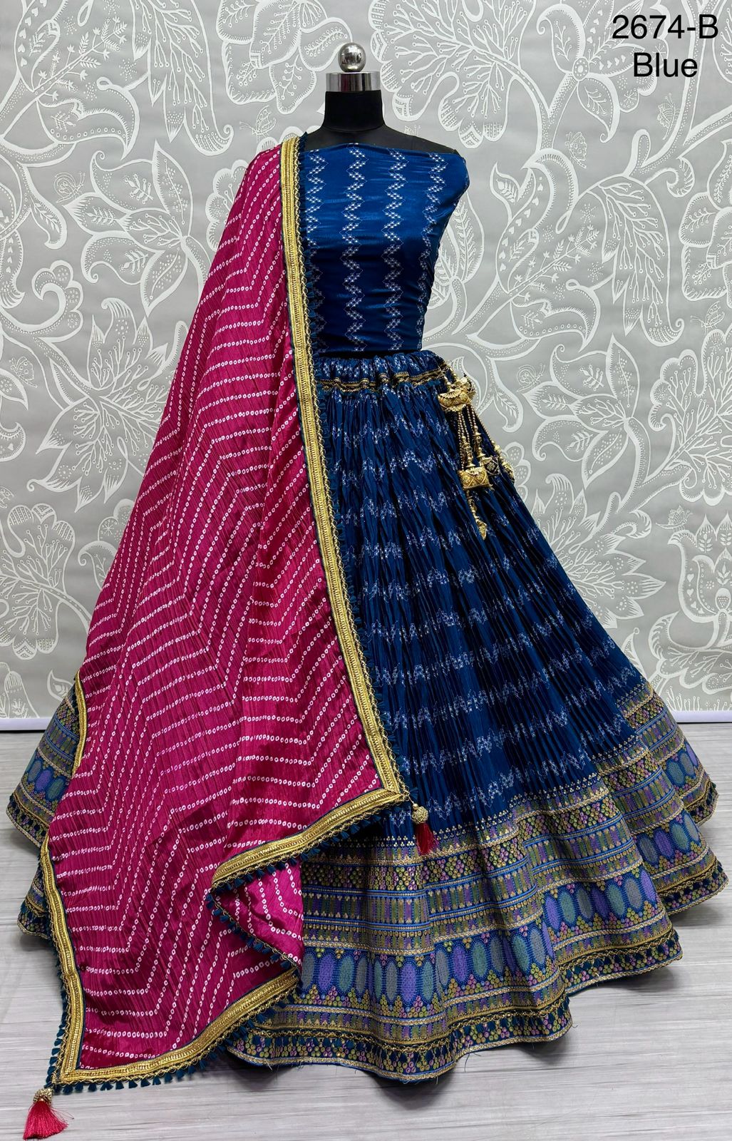 Beautiful Designer Traditional Pure Chiffon Lehenga Choli