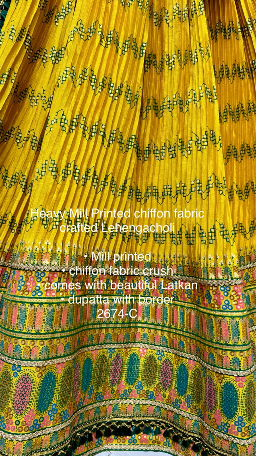 Beautiful Designer Traditional Pure Chiffon Lehenga Choli