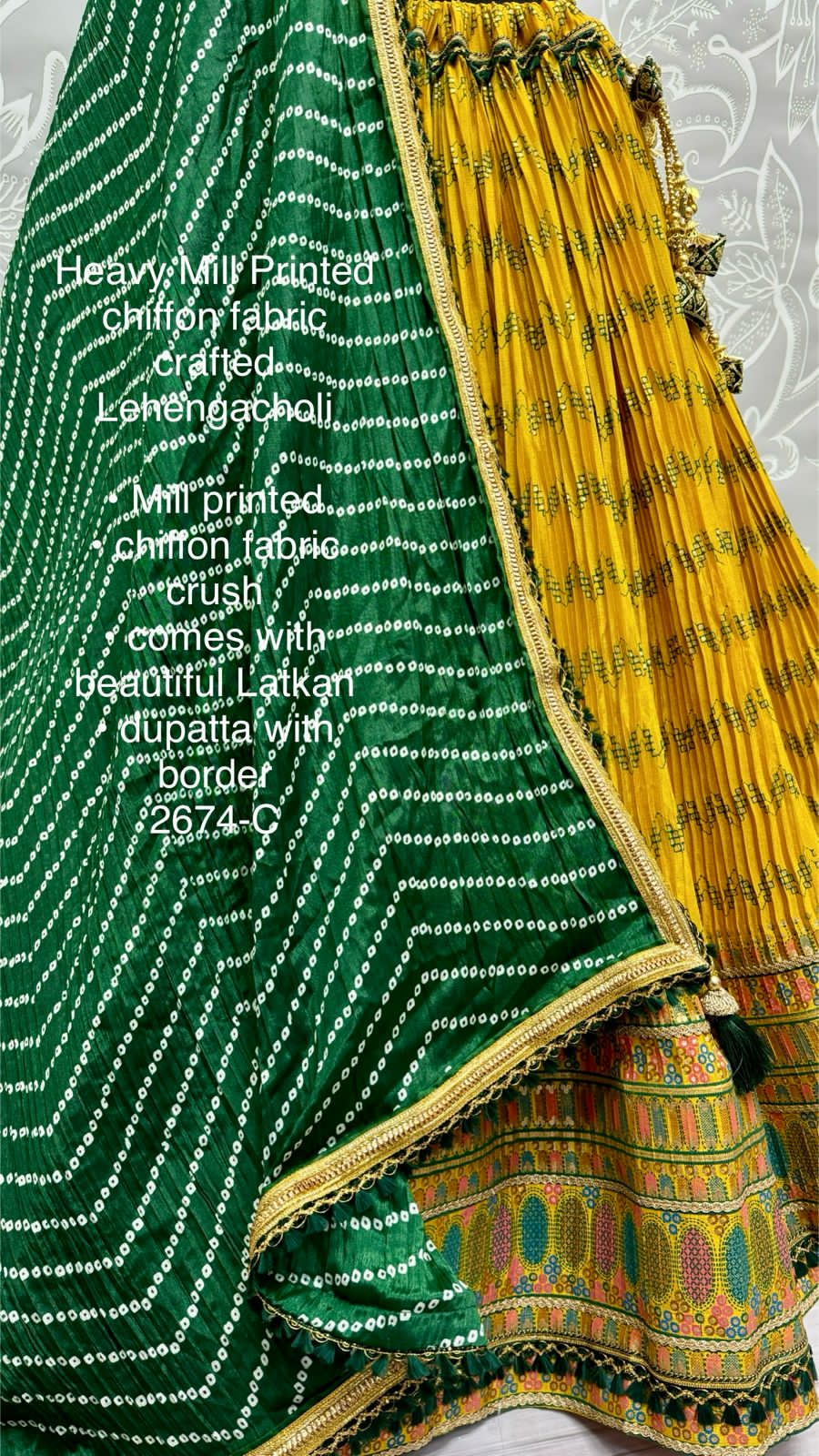 Beautiful Designer Traditional Pure Chiffon Lehenga Choli