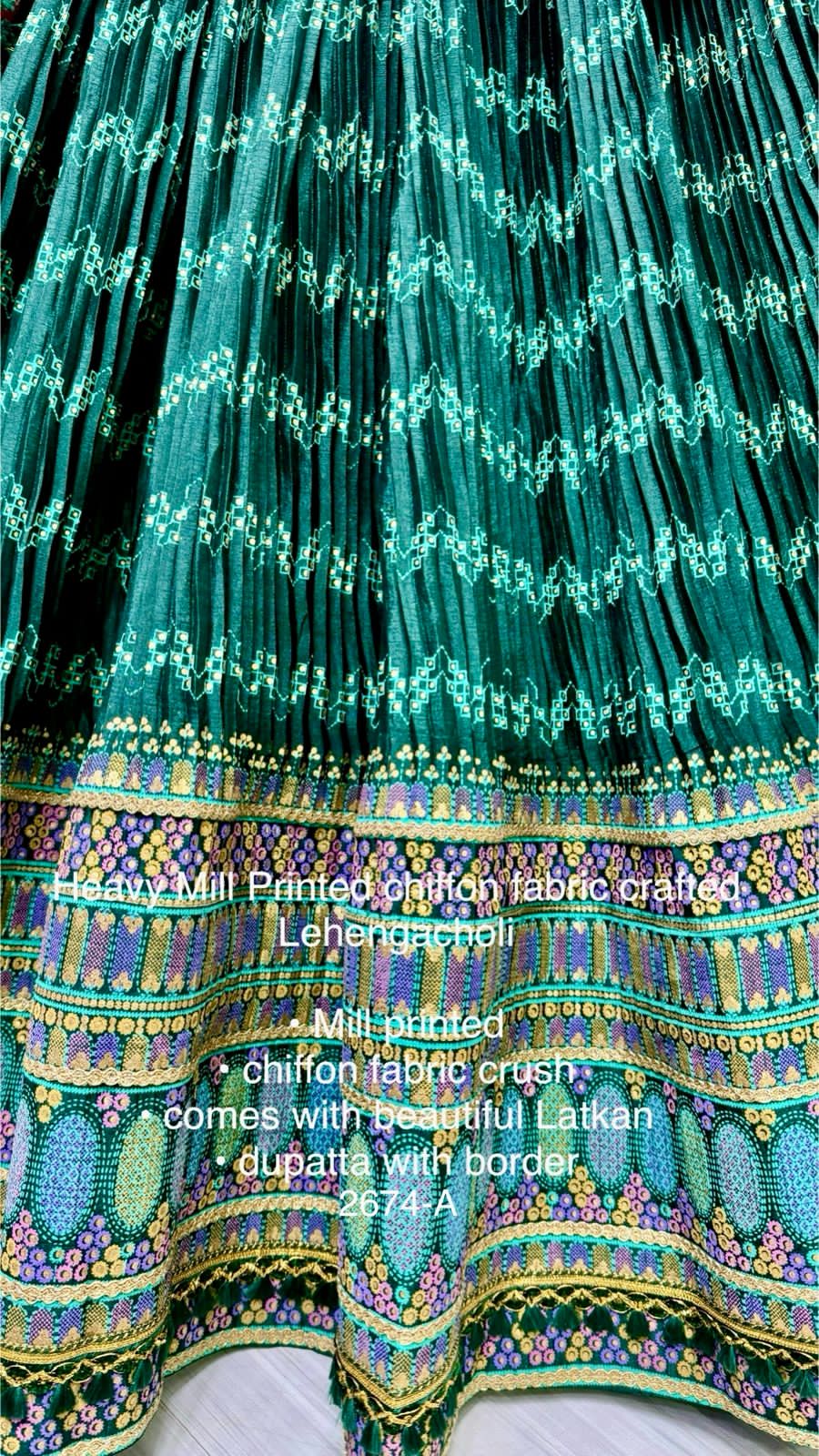 Beautiful Designer Traditional Pure Chiffon Lehenga Choli