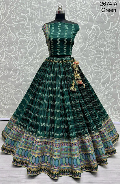 Beautiful Designer Traditional Pure Chiffon Lehenga Choli