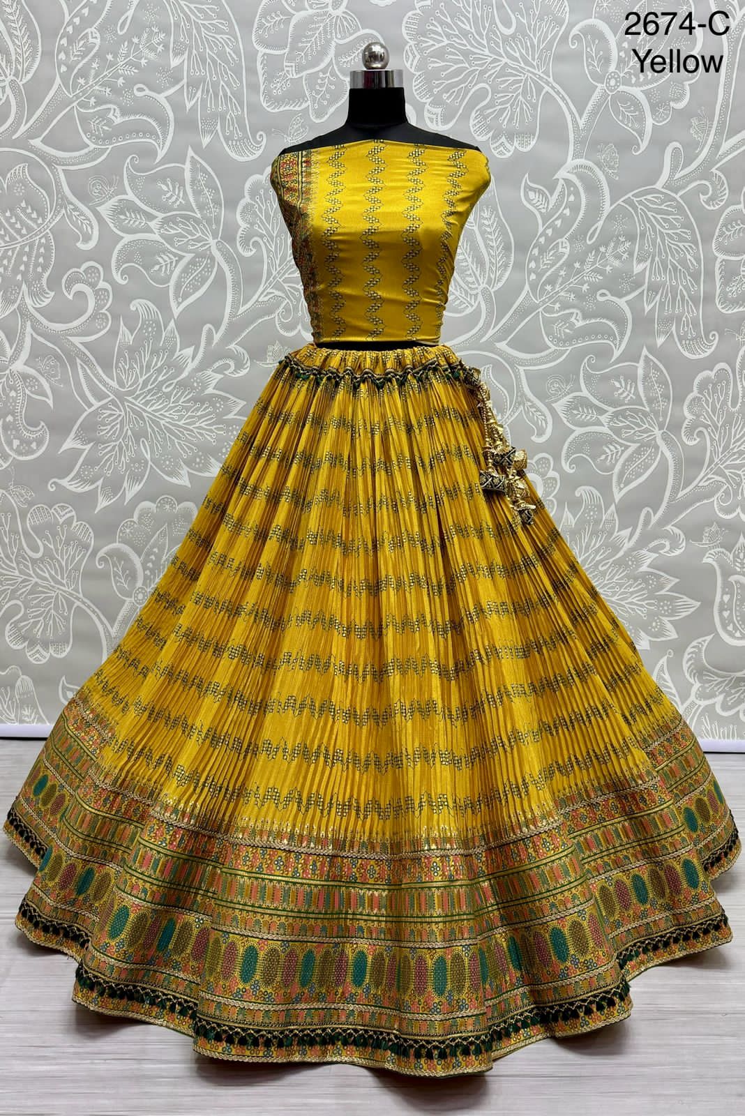 Beautiful Designer Traditional Pure Chiffon Lehenga Choli