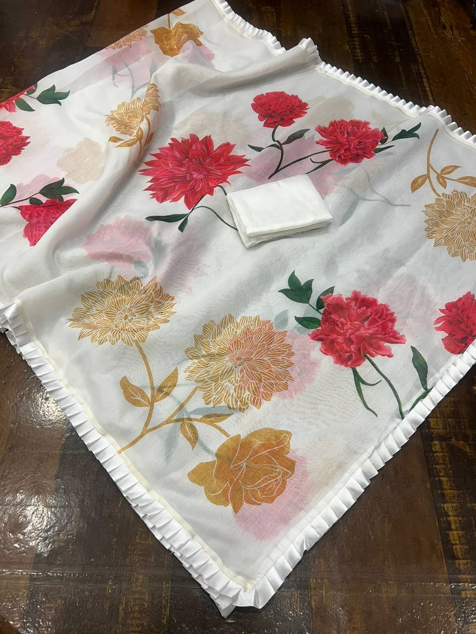 Beautiful Designer Summer Special Soft Mono Cotton Saree