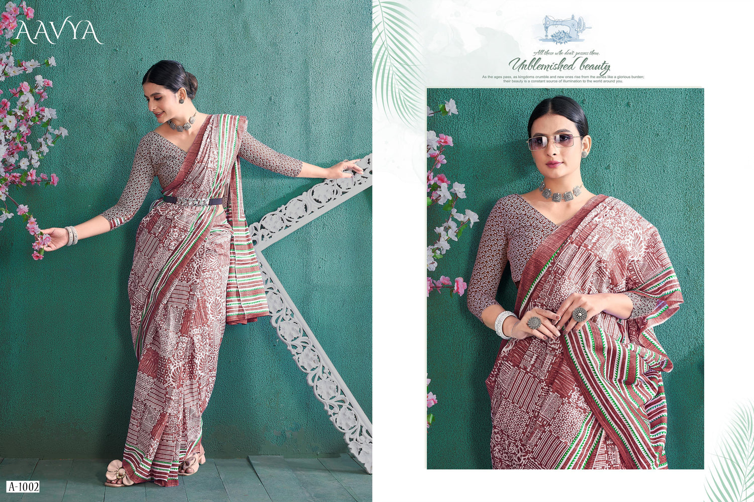 Beautiful Designer Summer Special Soft Pure Cotton Saree
