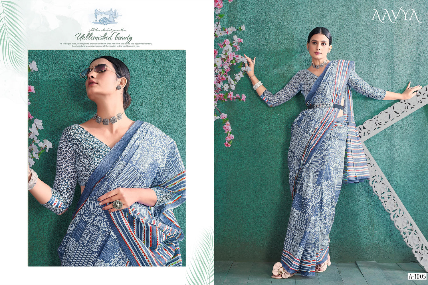 Beautiful Designer Summer Special Soft Pure Cotton Saree