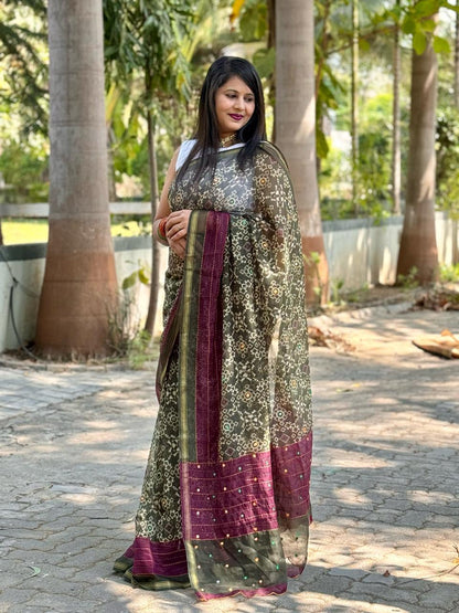 Beautiful Designer Summer Special Soft Patola Silk Saree