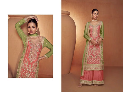 Designer Wedding Wear Latest Anarkali Style Salwar Suit