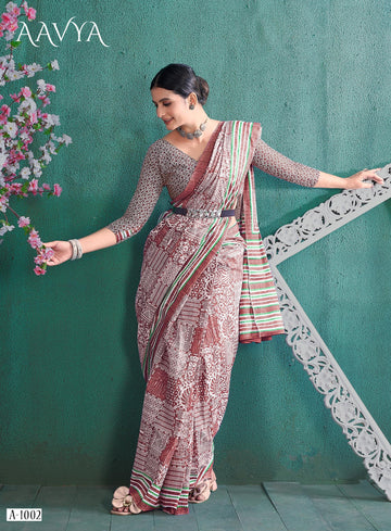 Beautiful Designer Summer Special Soft Pure Cotton Saree