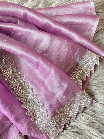 Beautiful Designer Summer Special Barbari Jimmy Chu Silk Saree