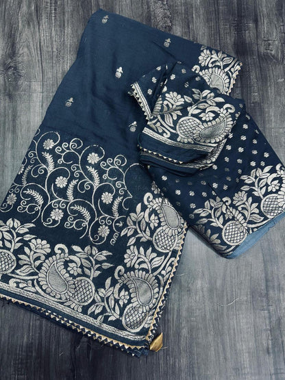 Beautiful Designer Summer Special Soft Dolla Silk