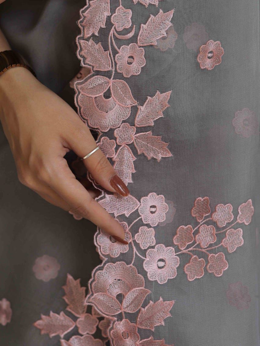 Beautiful Designer Summer Special Pure Organza silk Saree