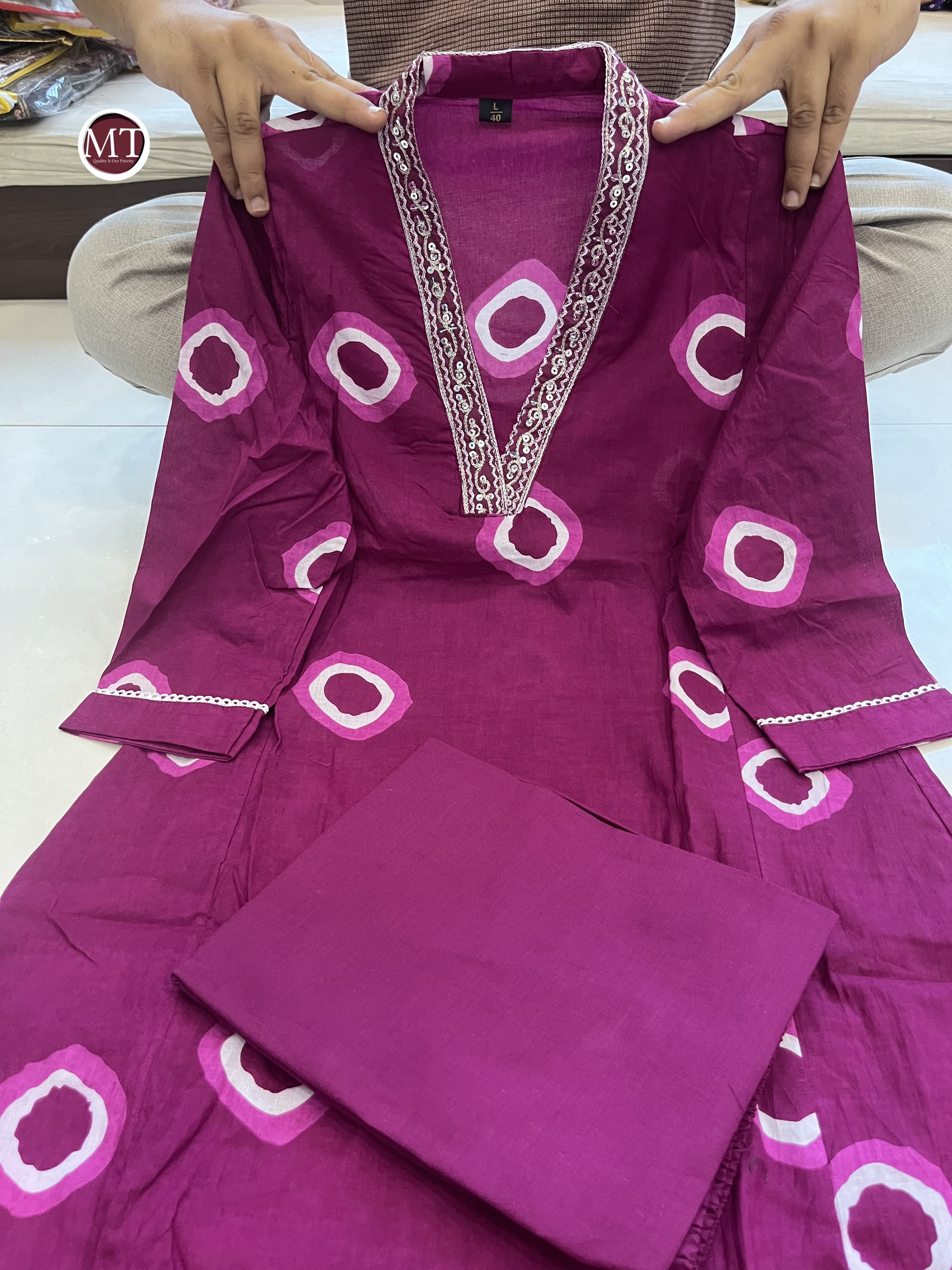 Beautiful Designer Summer Special Pure Cotton Salwar Suit