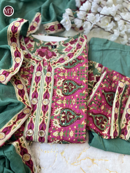 Beautiful Designer Summer Special Pure Cotton Salwar Suit
