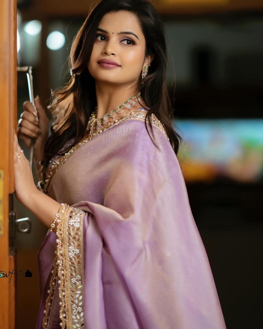 Beautiful Designer Soft Tissue Silk with Sequence Saree