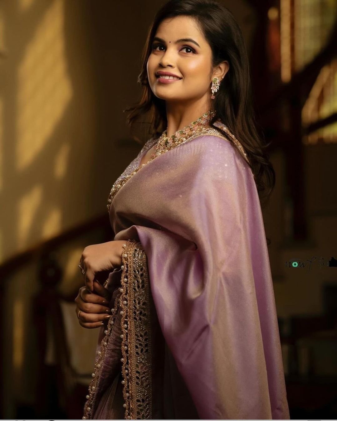 Beautiful Designer Soft Tissue Silk with Sequence Saree