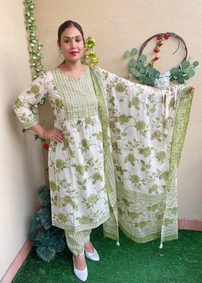 Beautiful Designer Summer Special Pure Cotton Salwar Suit