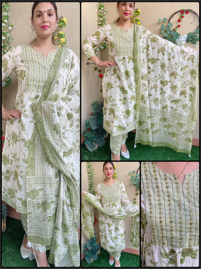 Beautiful Designer Summer Special Pure Cotton Salwar Suit