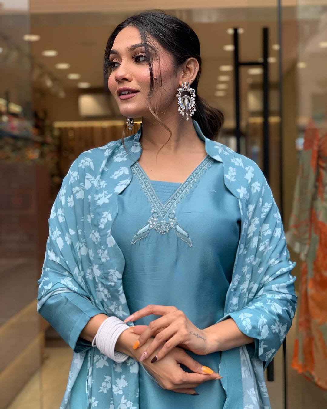 Beautiful Designer Summer Special Pure Cotton Salwar Suit