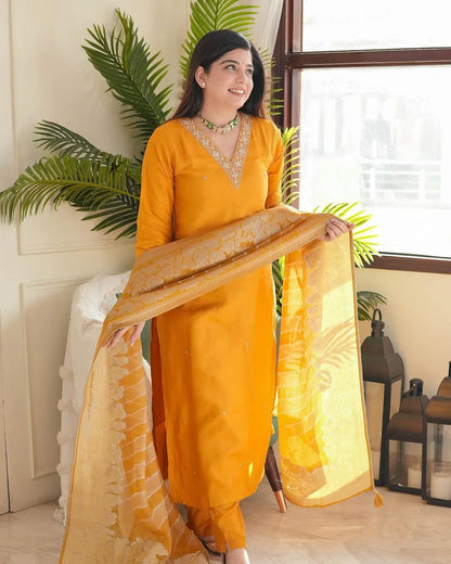 Beautiful Designer Summer Special Pure Cotton Salwar Suit