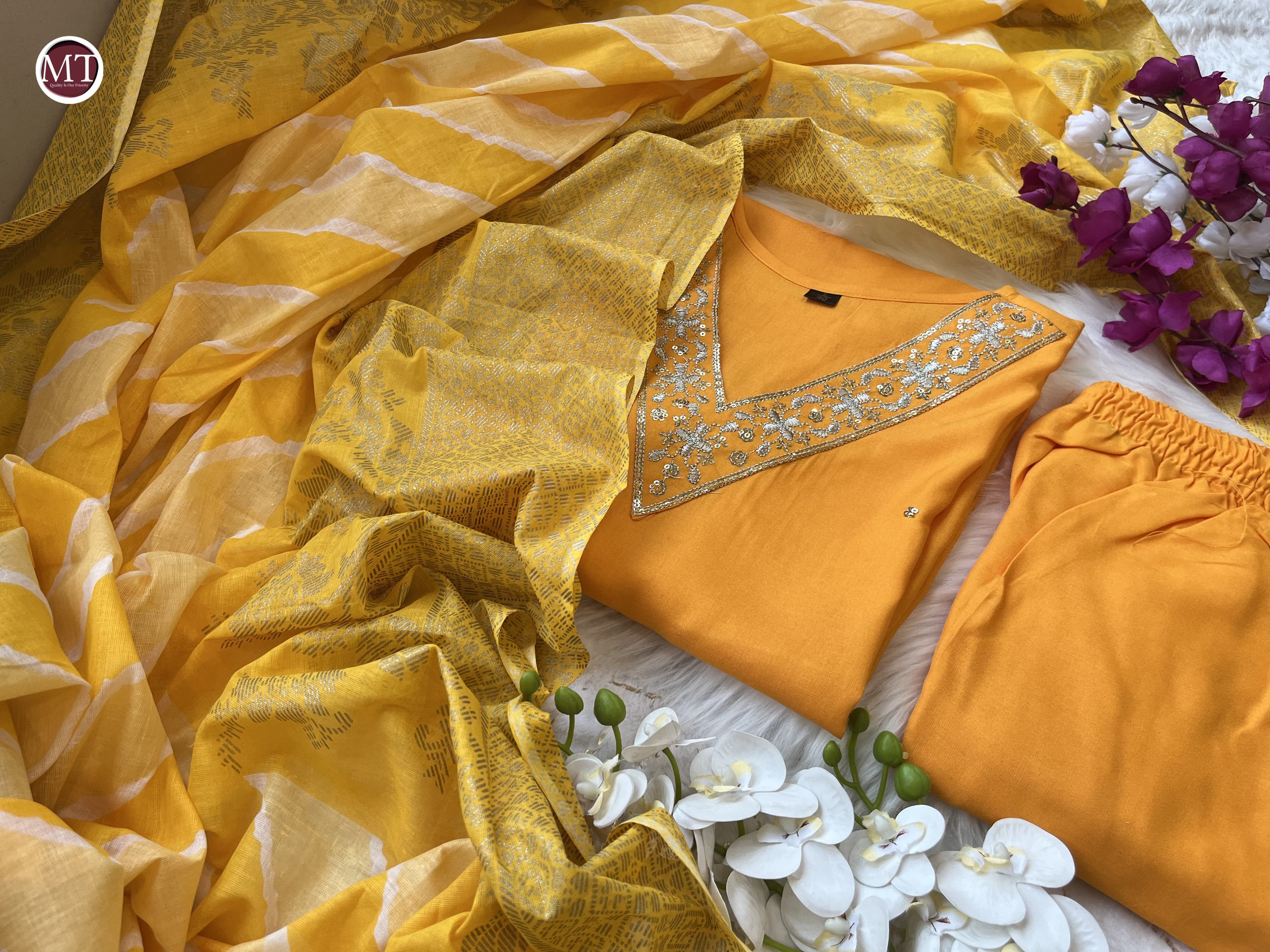 Beautiful Designer Summer Special Pure Cotton Salwar Suit