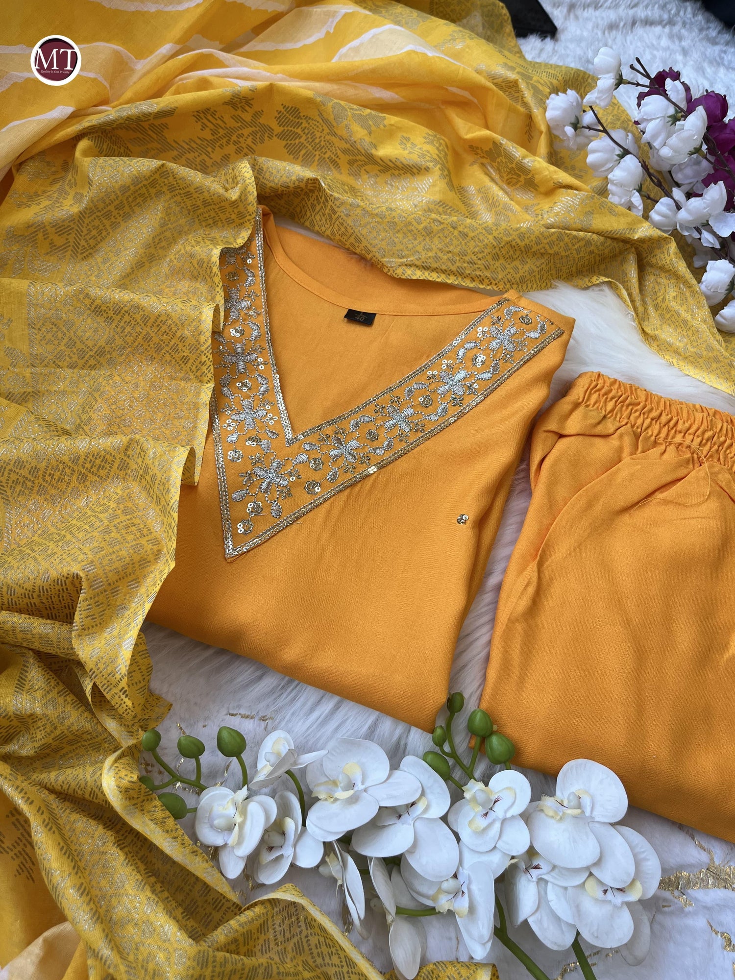 Beautiful Designer Summer Special Pure Cotton Salwar Suit